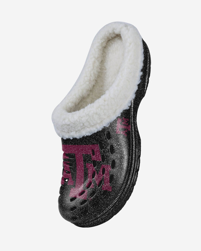 Texas A&M Aggies Womens Sherpa Lined Glitter Clog FOCO - FOCO.com