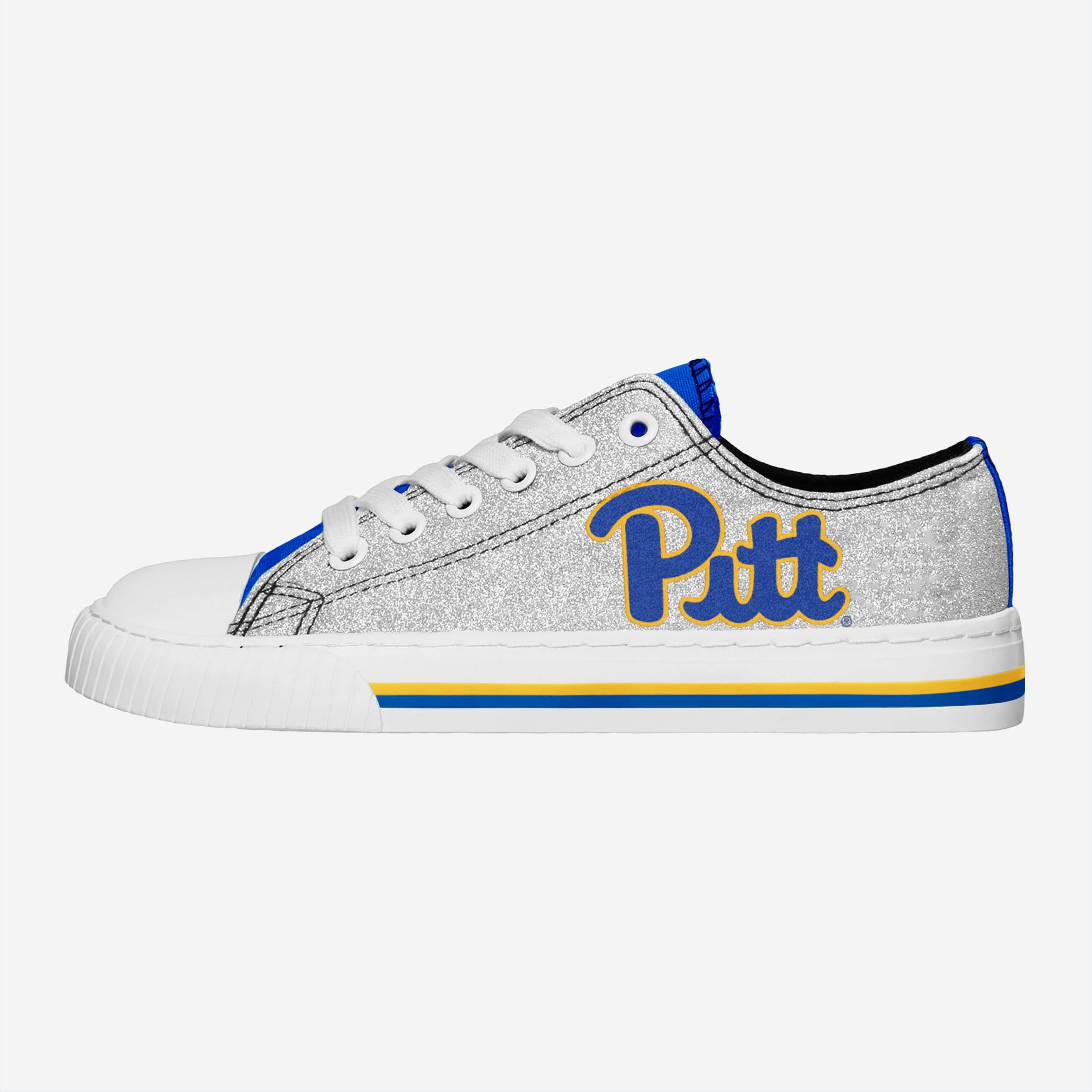 Pittsburgh Steelers FOCO Women's Platform Canvas Shoes