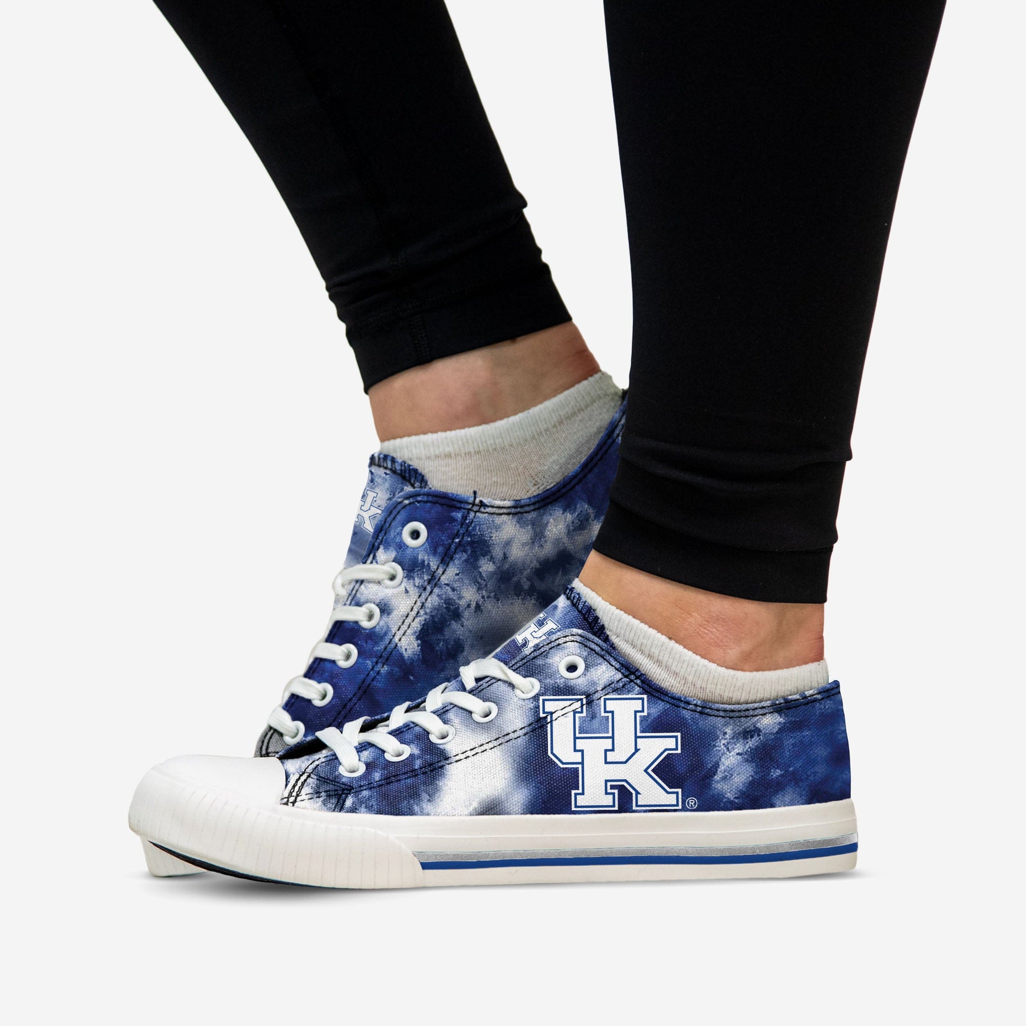 Women's Milwaukee Brewers Tie-Dye Canvas Shoe