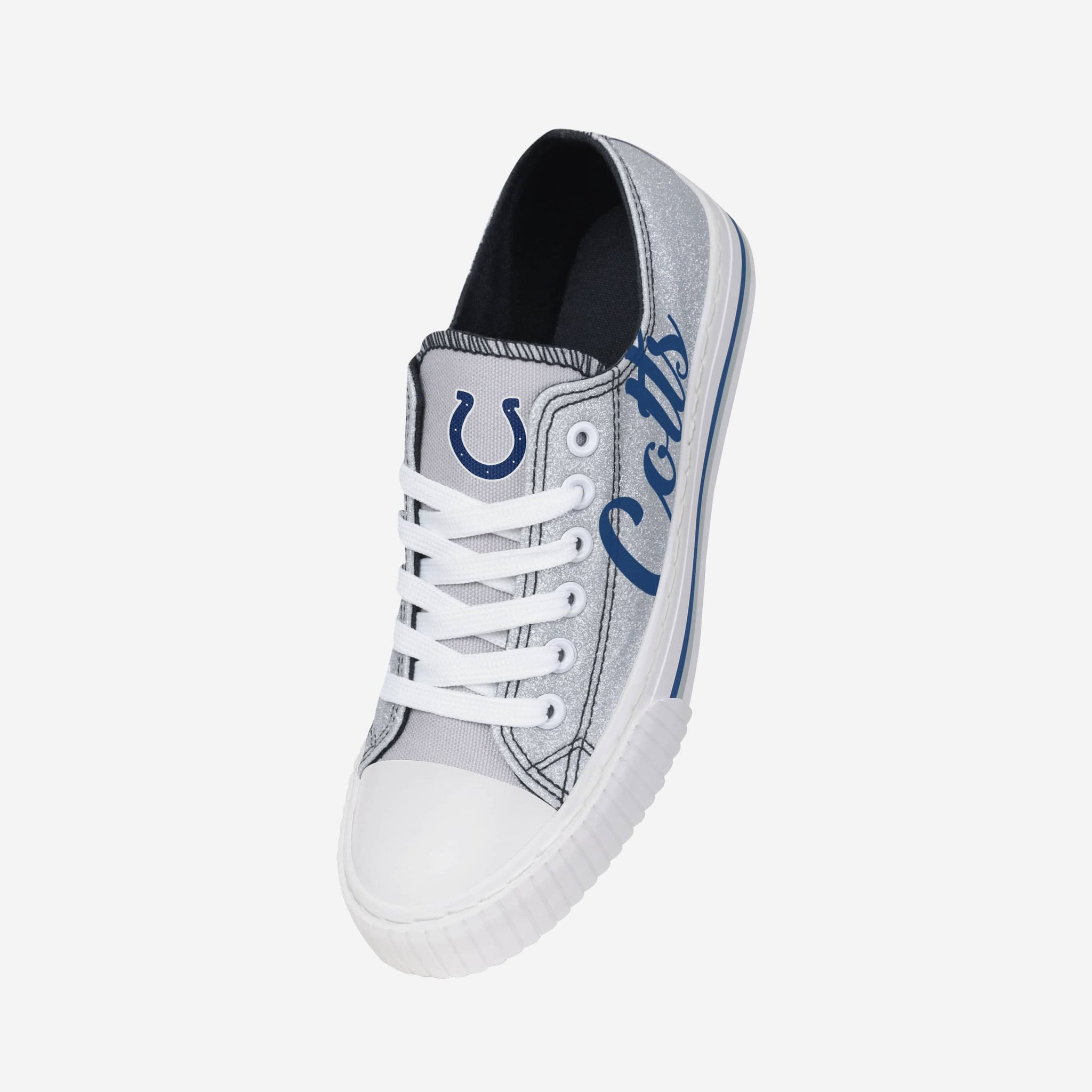 Lids Indianapolis Colts FOCO Women's Big Logo Slip-On Sneakers