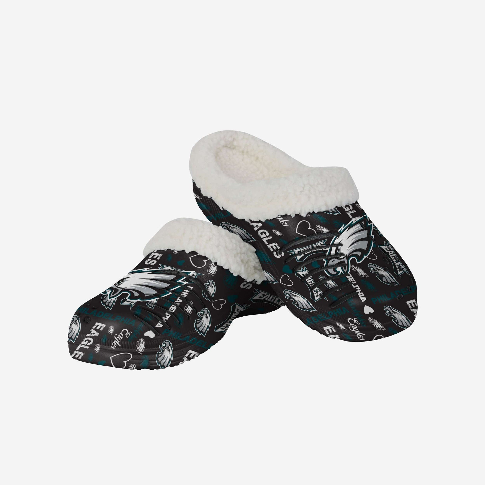 Philadelphia Eagles Historic Print Clog With Strap FOCO