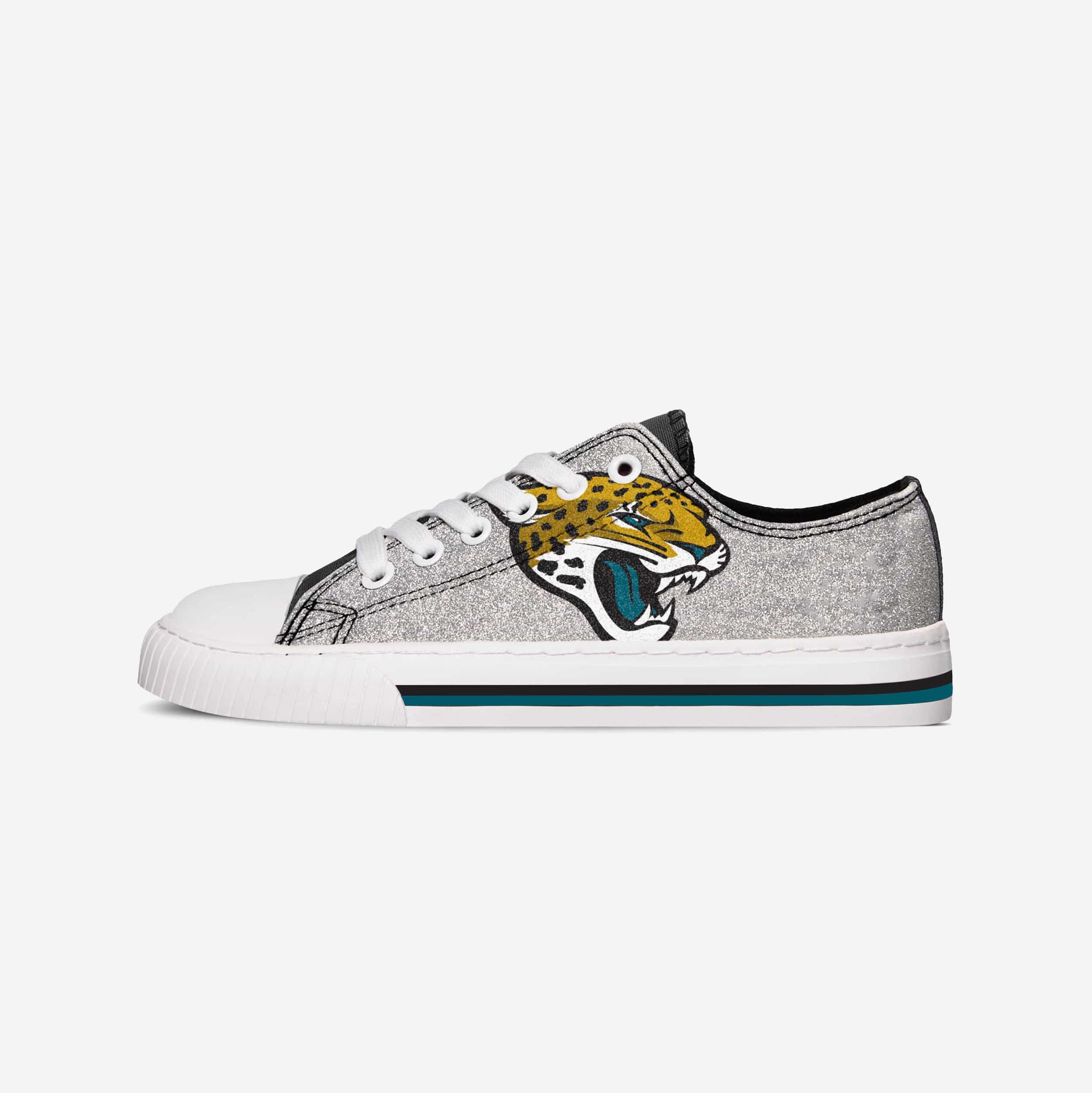 Women's FOCO Jacksonville Jaguars Big Logo Slip-On Sneakers