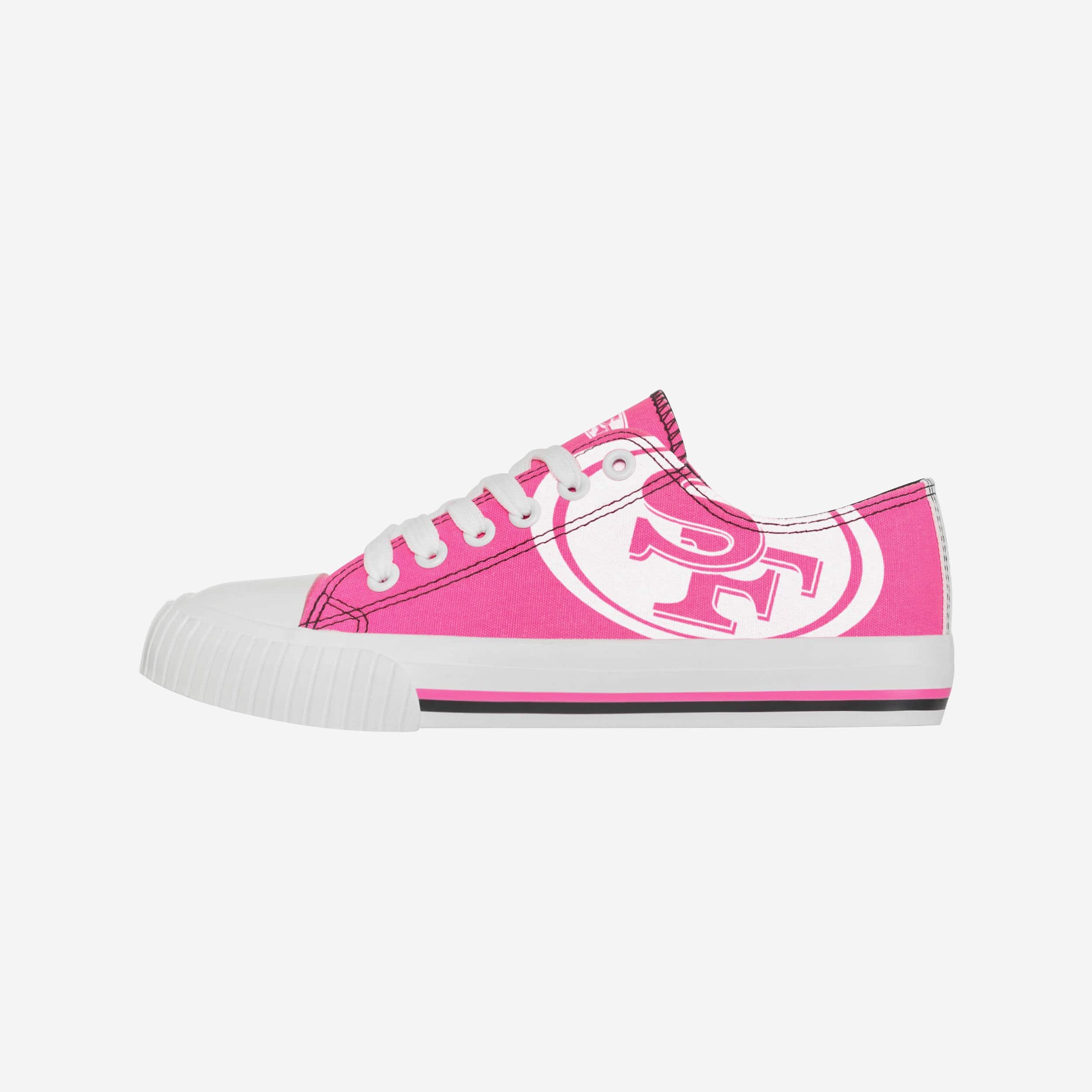 Dallas Cowboys NFL Womens Highlights Low Top Canvas Shoe