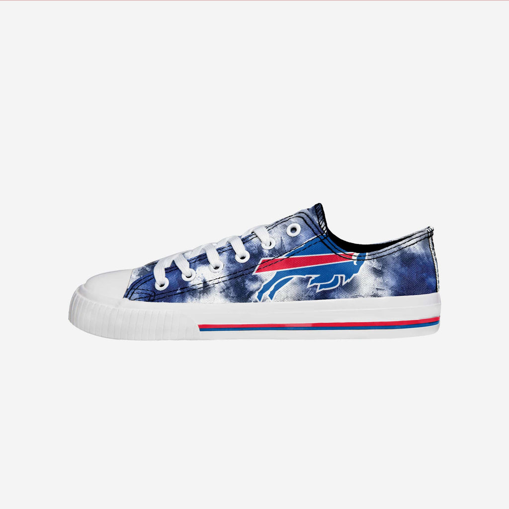 Buffalo Bills Womens Low Top Tie-Dye Canvas Shoe FOCO 6 - FOCO.com