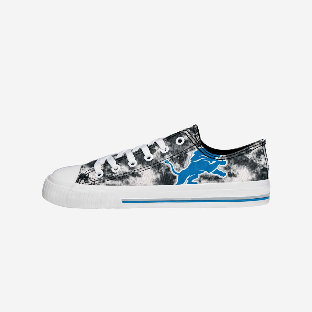 Detroit Lions Womens Low Top Tie-Dye Canvas Shoe FOCO 6 - FOCO.com