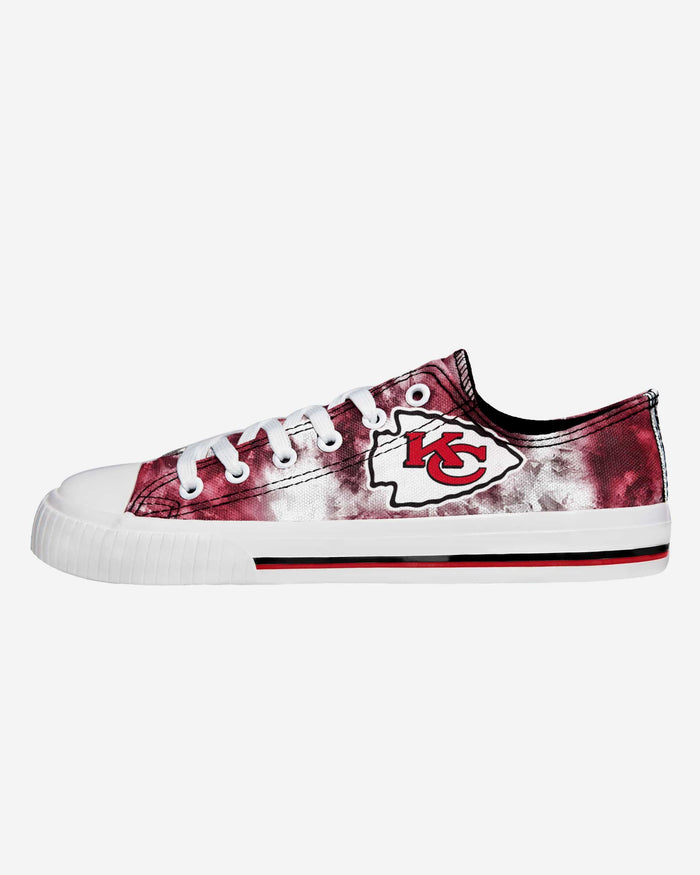 FOCO Denver Broncos NFL Womens Low Top Tie Dye Canvas Shoes - 9