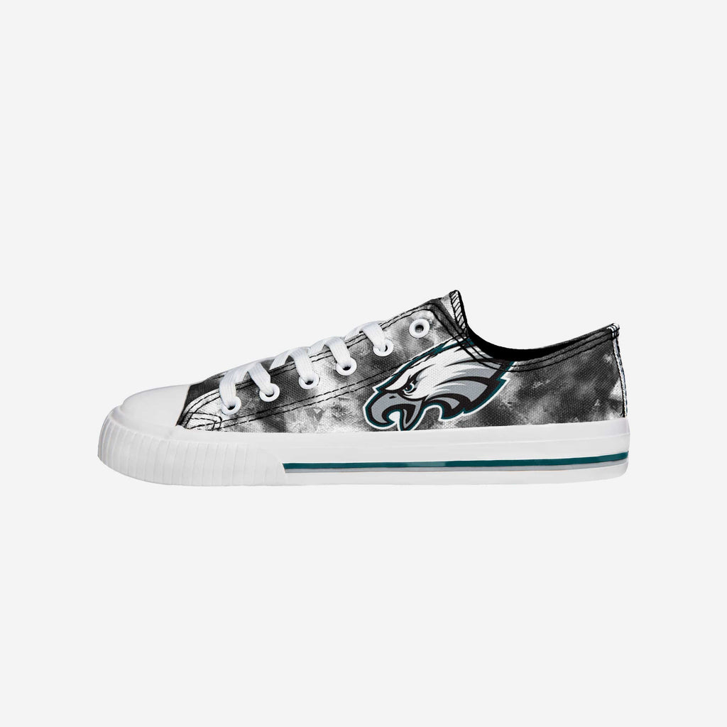 Philadelphia Eagles Womens Low Top Tie-Dye Canvas Shoe FOCO 6 - FOCO.com