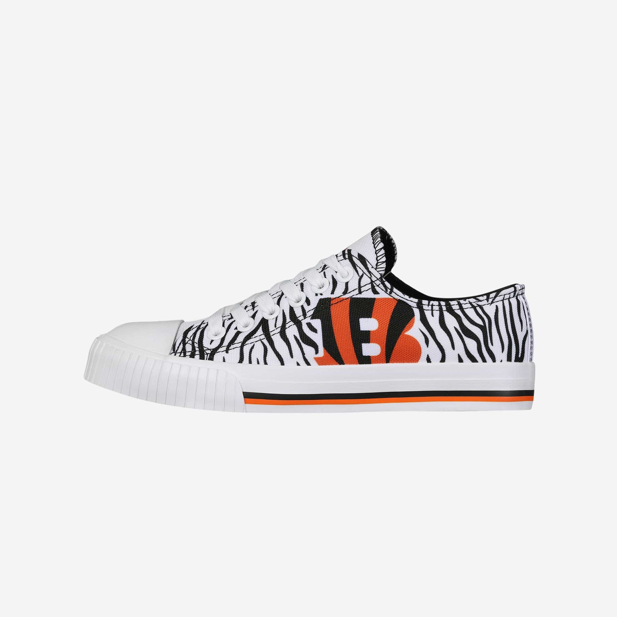 Denver Broncos Women's Canvas Stripe Shoes