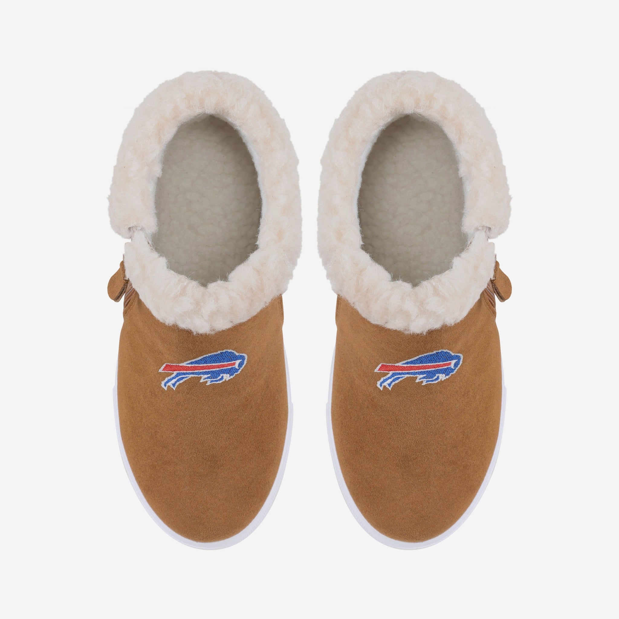 Buffalo Bills Womens Team Logo Fuzzy Fan Boot FOCO