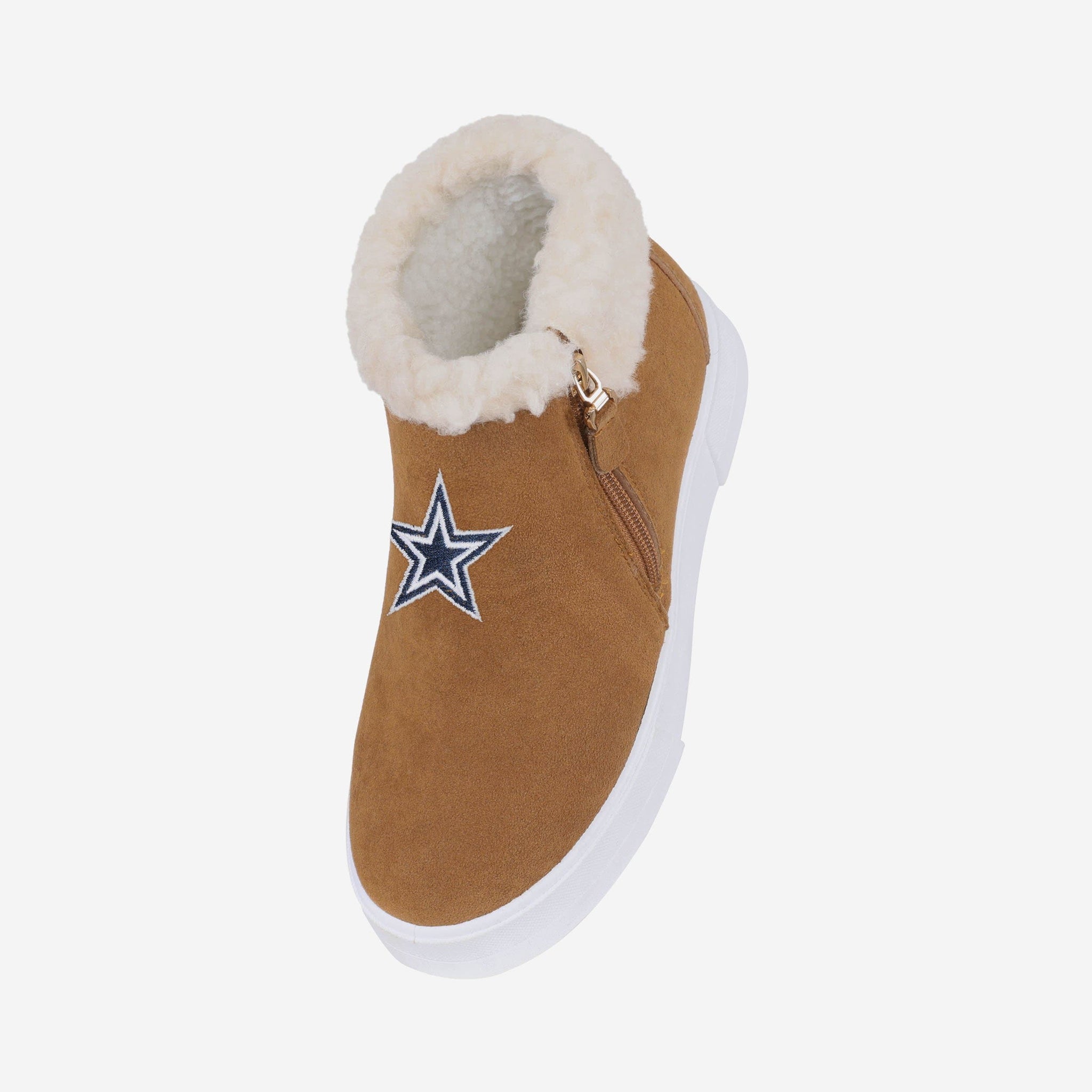 Fuzzy Dallas Cowboy boots  Dallas cowboys boots, Dallas cowboys outfits, Dallas  cowboys shoes