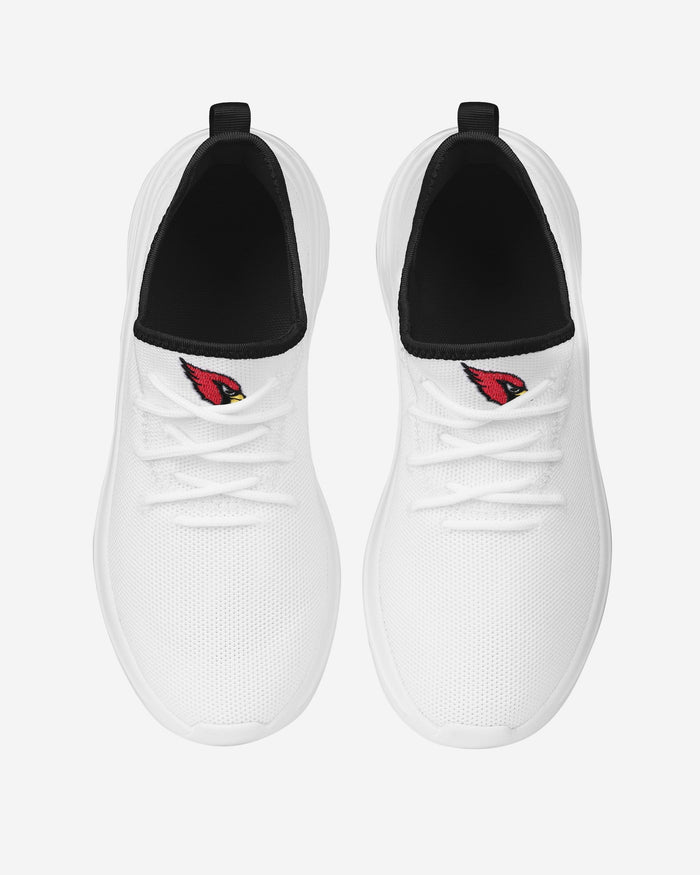 Arizona Cardinals Womens Midsole White Sneakers FOCO - FOCO.com