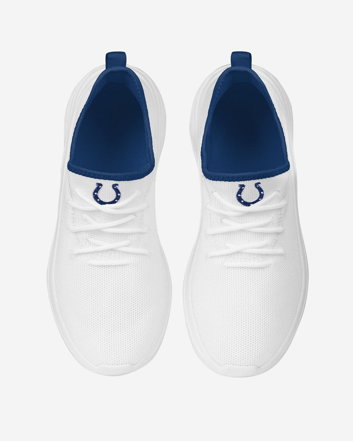 Indianapolis Colts Womens Midsole White Sneakers FOCO - FOCO.com