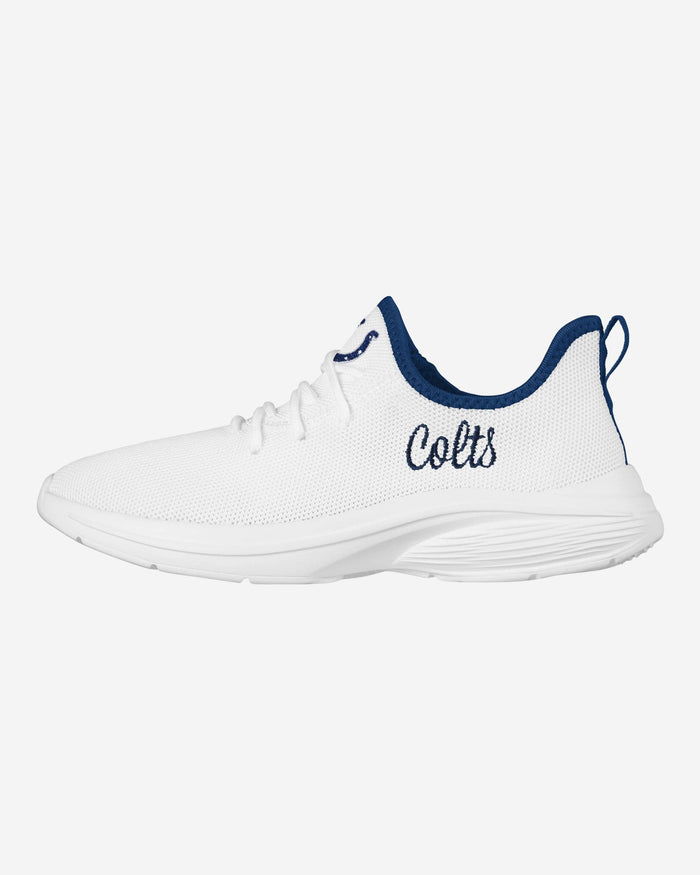 Indianapolis Colts Womens Midsole White Sneakers FOCO 6 - FOCO.com