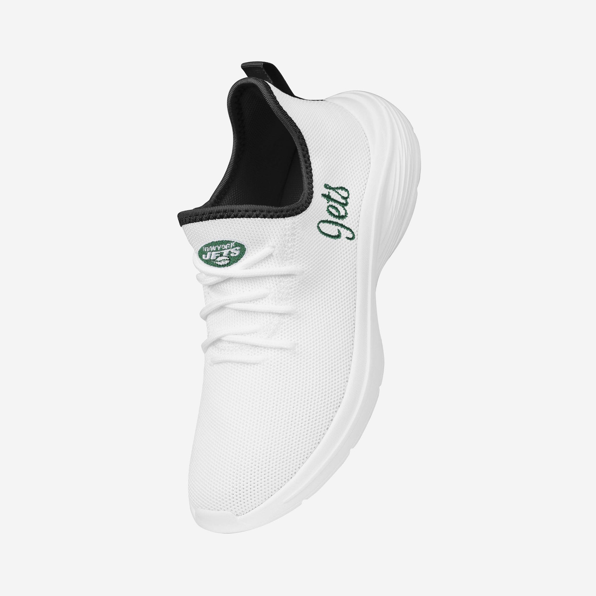 New York Jets FOCO Women's Knit Canvas Fashion Sneakers