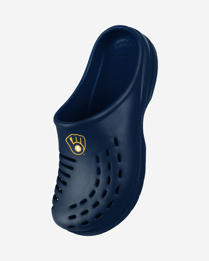 Milwaukee Brewers Womens Solid Clog FOCO - FOCO.com