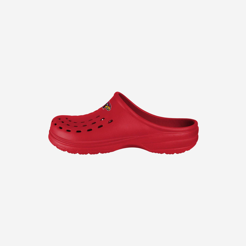 Louisville Cardinals Womens Solid Clog FOCO S - FOCO.com