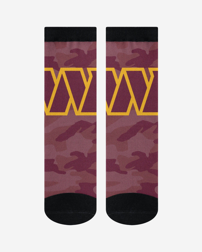 Washington Commanders Printed Camo Socks FOCO - FOCO.com