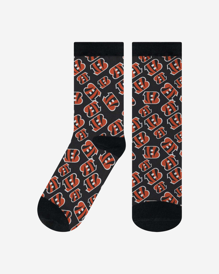 Cincinnati Bengals Logo Blast Socks FOCO S/M - FOCO.com