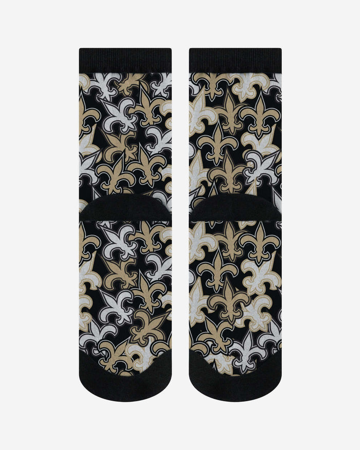 New Orleans Saints Logo Blast Socks FOCO - FOCO.com