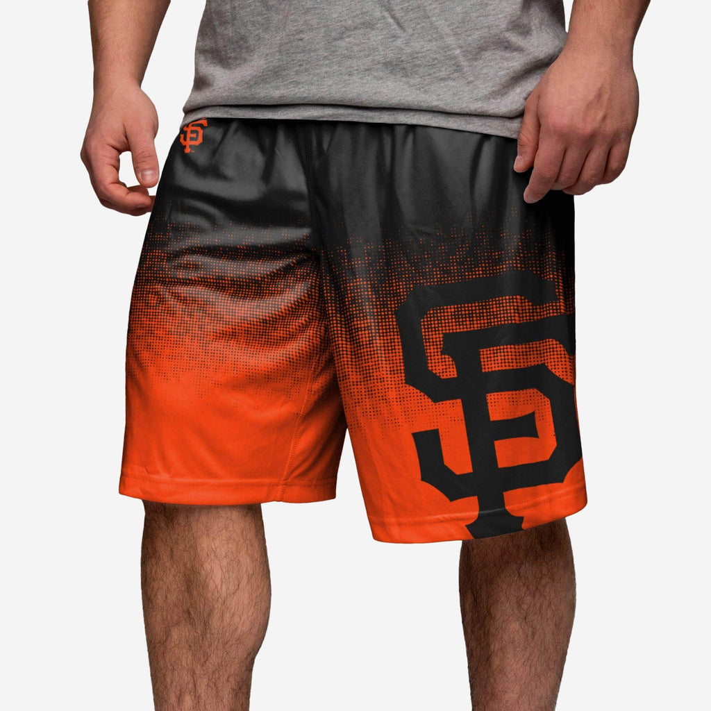 San Francisco Giants Gradient Polyester Shorts FOCO - FOCO.com