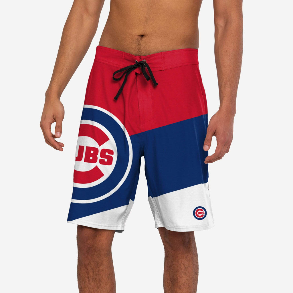 Chicago Cubs Color Dive Boardshorts FOCO S - FOCO.com