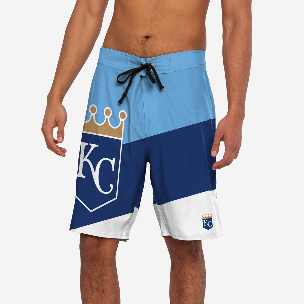 Kansas City Royals Color Dive Boardshorts FOCO S - FOCO.com