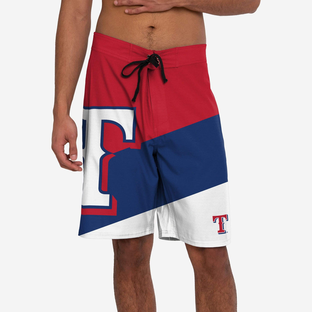 Texas Rangers Color Dive Boardshorts FOCO S - FOCO.com