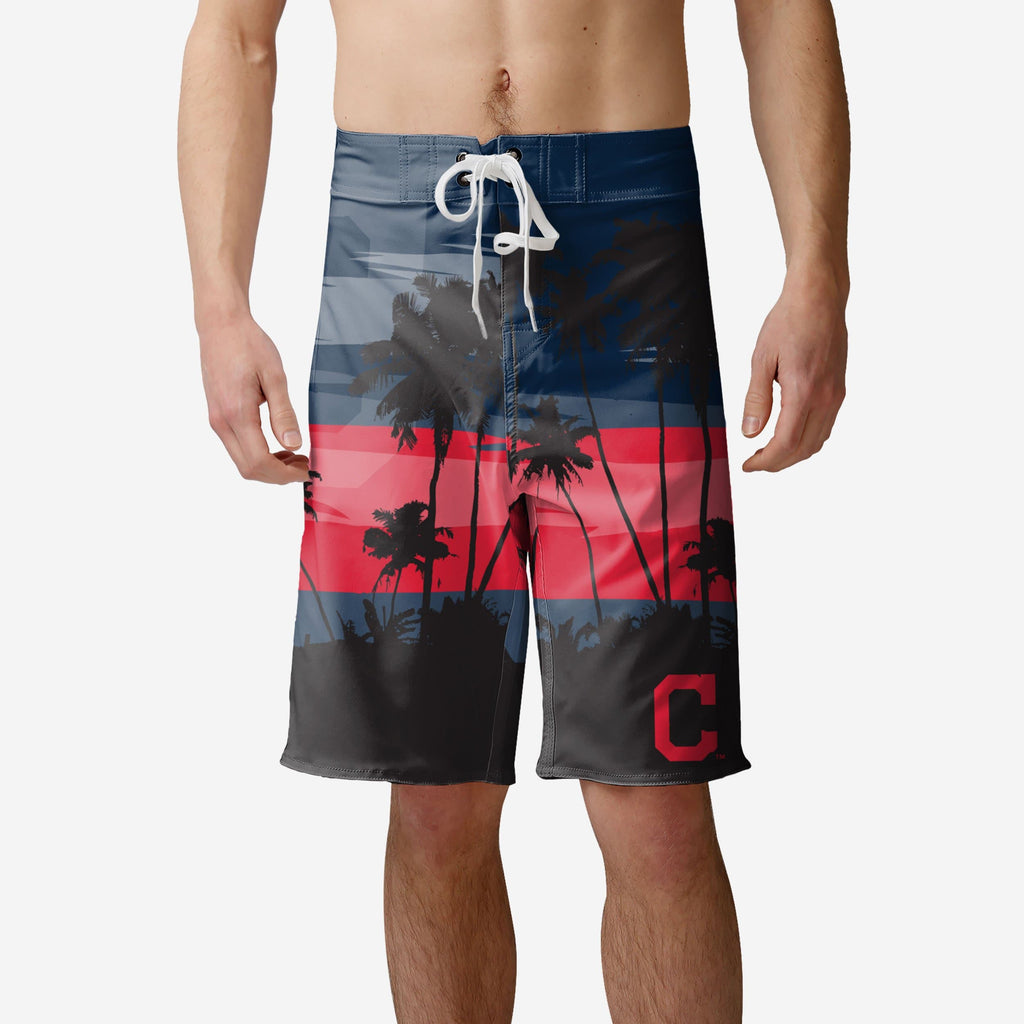 Cleveland Guardians Original Sunset Boardshorts FOCO S - FOCO.com