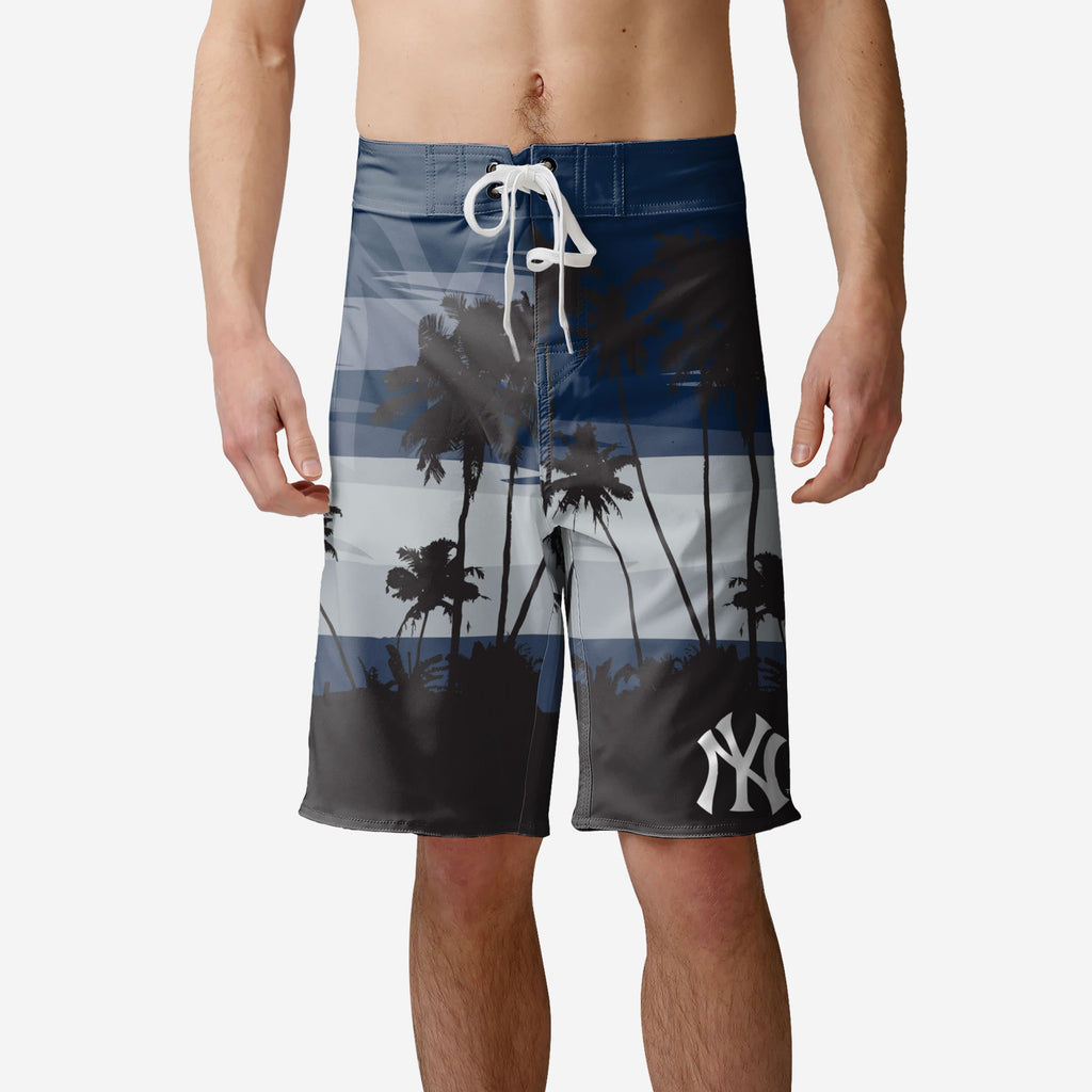 New York Yankees Sunset Boardshorts FOCO S - FOCO.com