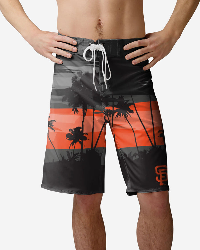 San Francisco Giants Sunset Boardshorts FOCO S - FOCO.com