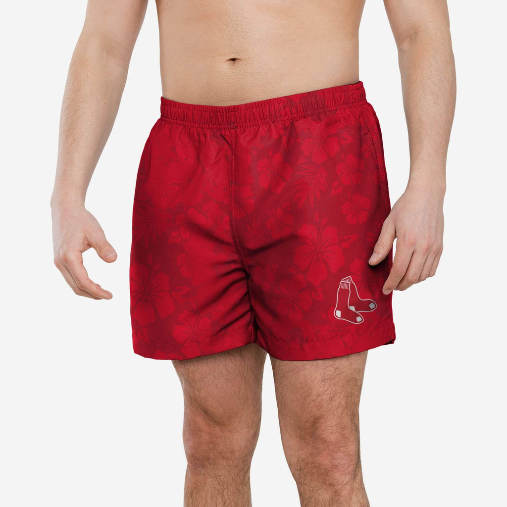 Boston Red Sox Color Change-Up Swimming Trunks FOCO S - FOCO.com