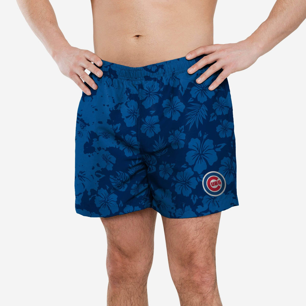 Chicago Cubs Color Change-Up Swimming Trunks FOCO S - FOCO.com