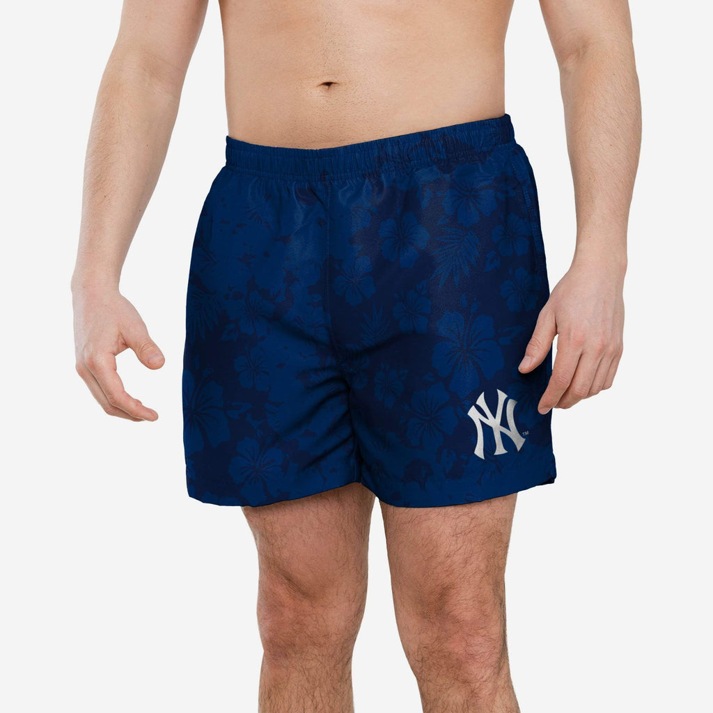 New York Yankees Color Change-Up Swimming Trunks FOCO S - FOCO.com