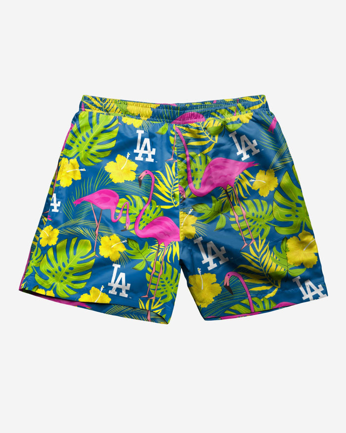 Los Angeles Dodgers Highlights Swimming Trunks FOCO - FOCO.com