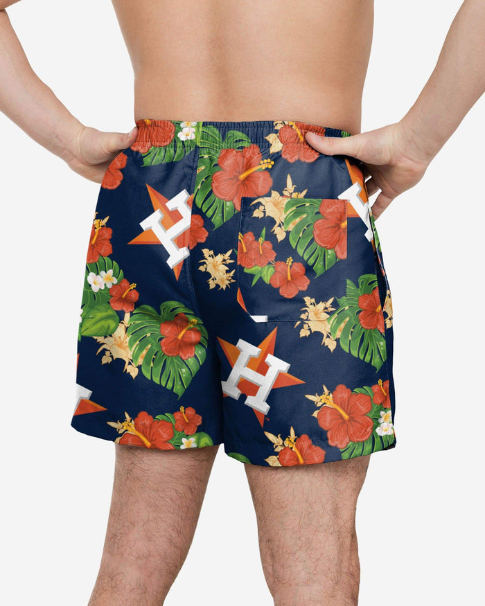 Houston Astros Floral Swimming Trunks FOCO - FOCO.com