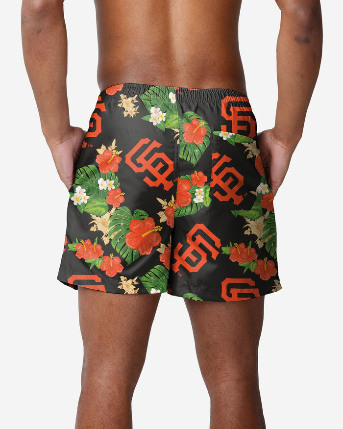 San Francisco Giants Floral Swimming Trunks FOCO - FOCO.com