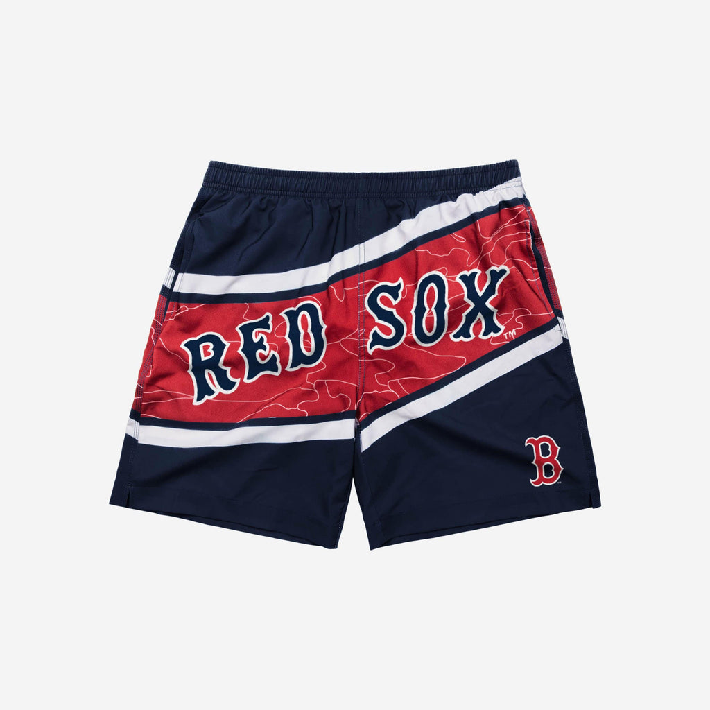 Boston Red Sox Big Wordmark Swimming Trunks FOCO