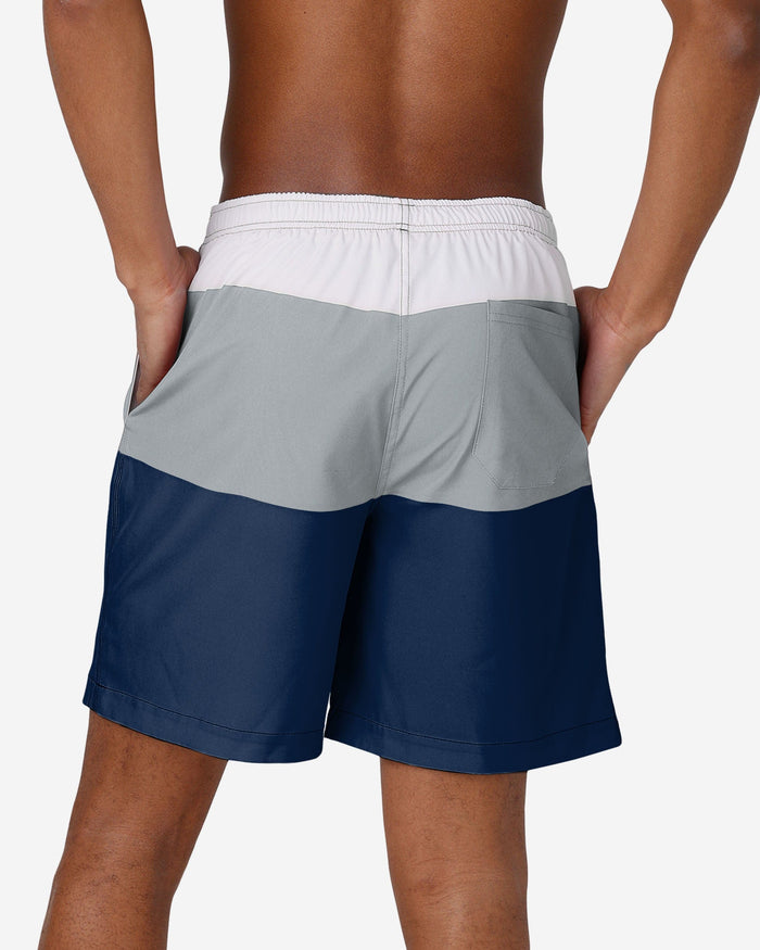 Penn State Nittany Lions 3 Stripe Big Logo Swimming Trunks FOCO - FOCO.com