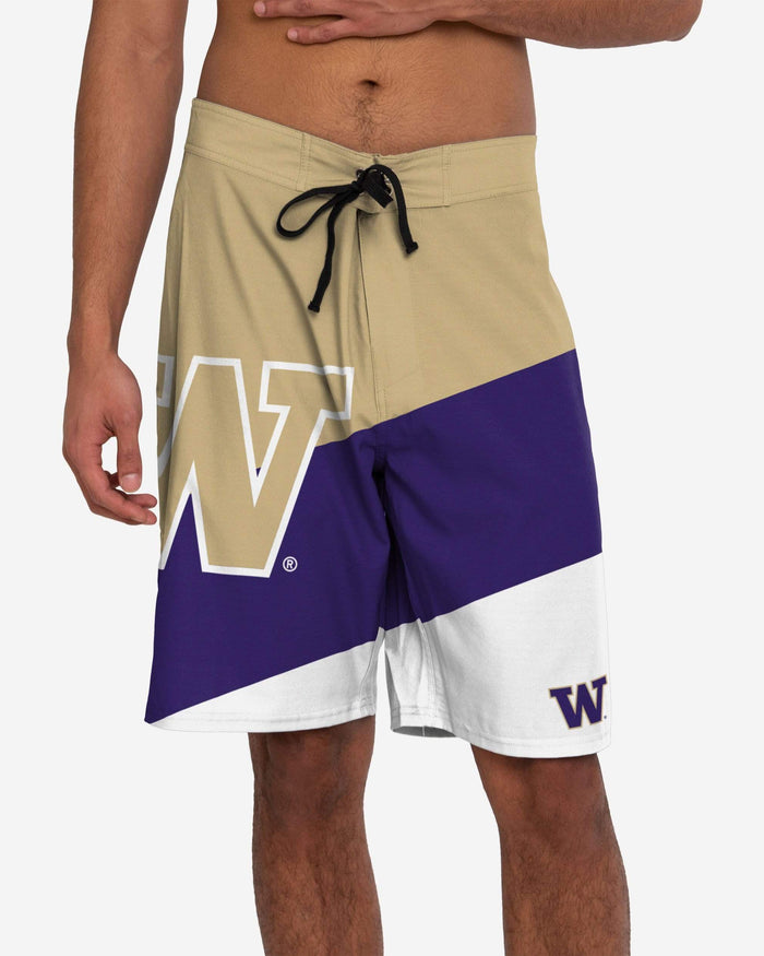 Washington Huskies Color Dive Boardshorts FOCO S - FOCO.com