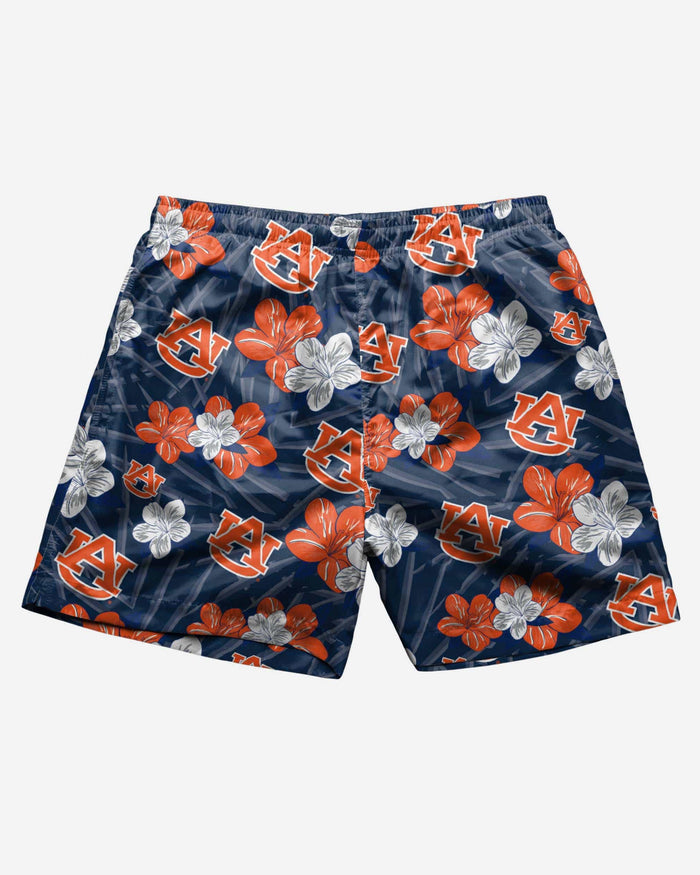 Auburn Tigers Hibiscus Swimming Trunks FOCO - FOCO.com