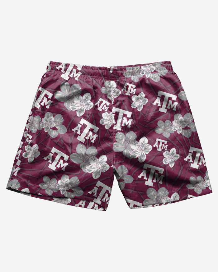 Texas A&M Aggies Hibiscus Swimming Trunks FOCO - FOCO.com