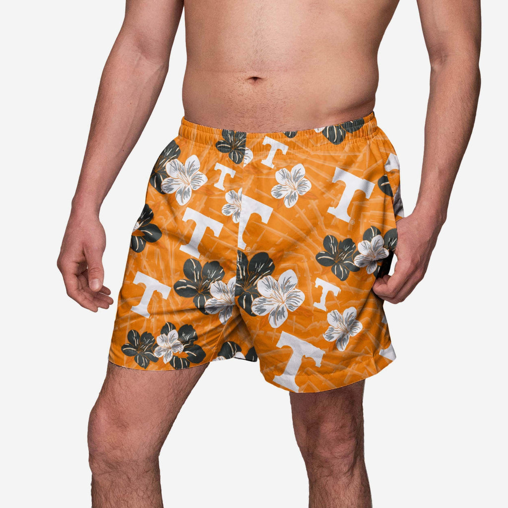 Tennessee Volunteers Hibiscus Swimming Trunks FOCO S - FOCO.com