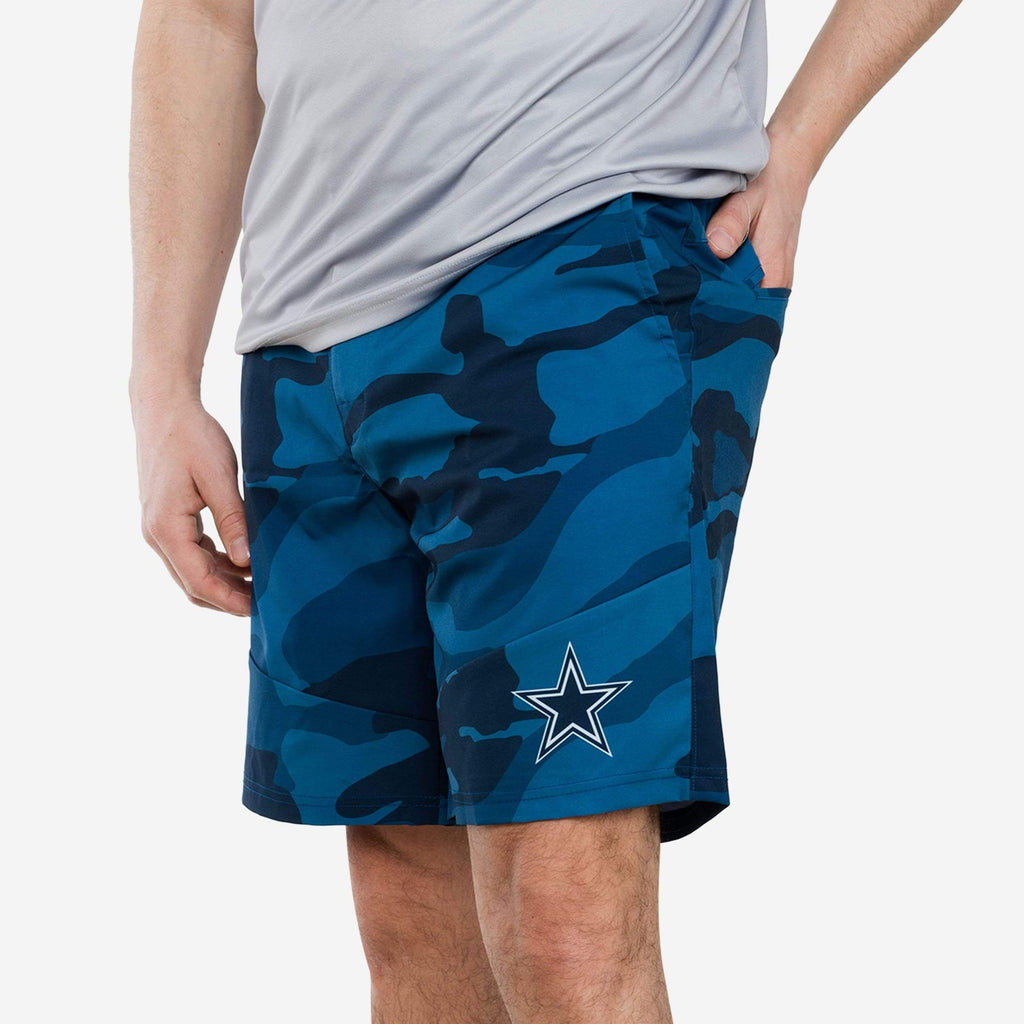 Dallas Cowboys Nightcap Camo Walking Shorts FOCO S - FOCO.com