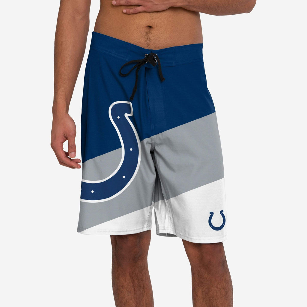 Indianapolis Colts Color Dive Boardshorts FOCO S - FOCO.com