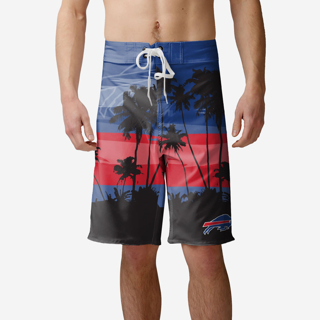 Buffalo Bills Sunset Boardshorts FOCO S - FOCO.com