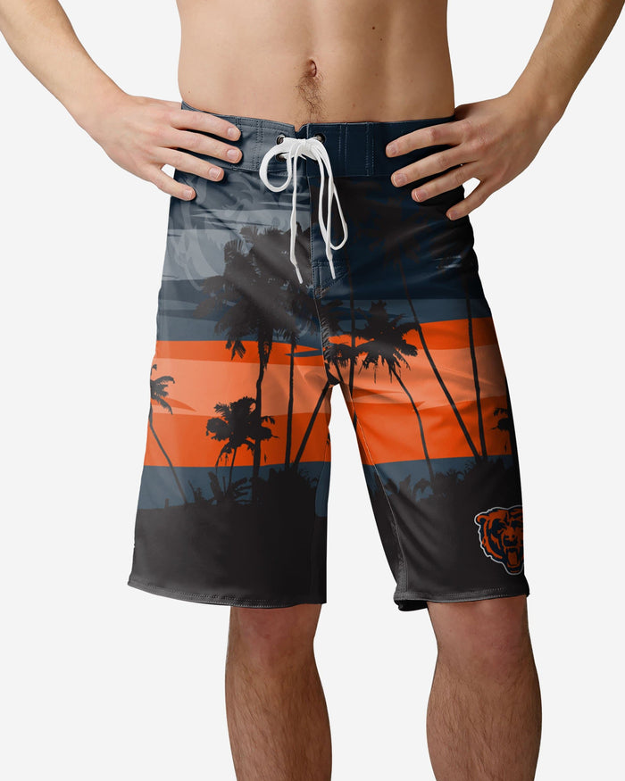 Chicago Bears Sunset Boardshorts FOCO S - FOCO.com