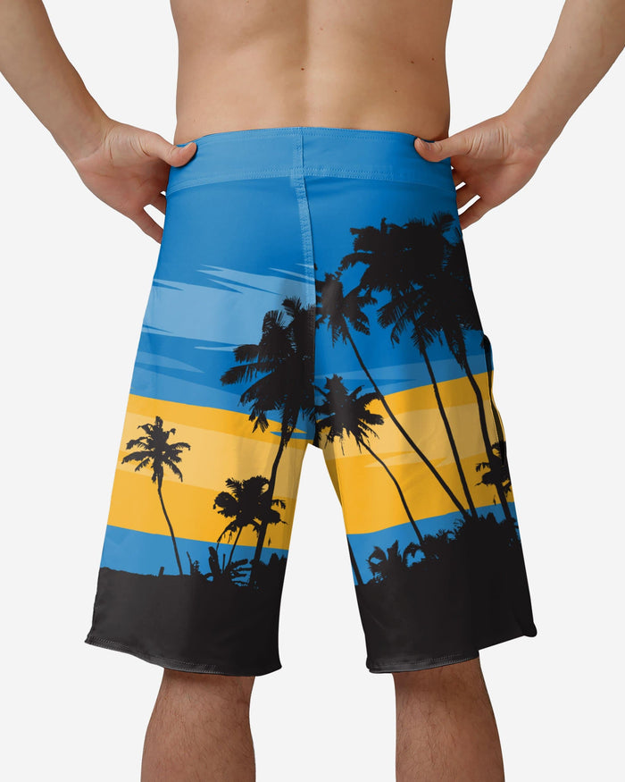 Los Angeles Chargers Sunset Boardshorts FOCO - FOCO.com