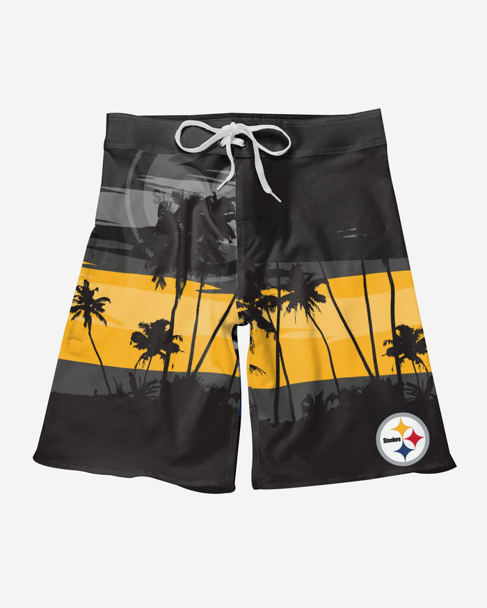 Pittsburgh Steelers Sunset Boardshorts FOCO - FOCO.com