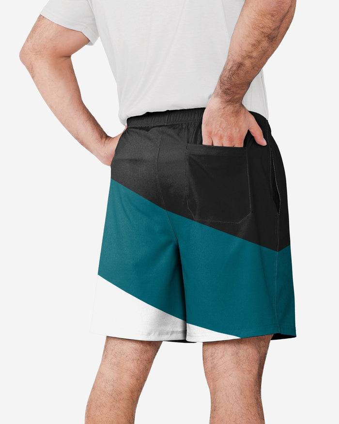 Jacksonville Jaguars Colorblock Double Down Liner Training Shorts FOCO - FOCO.com