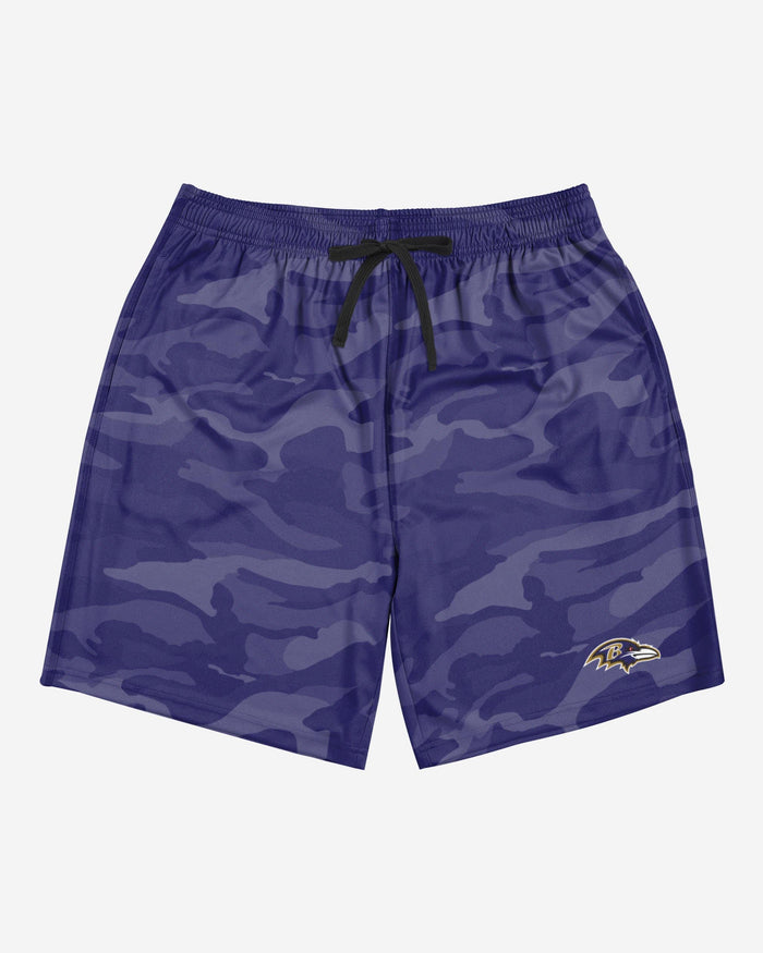 Baltimore Ravens Cool Camo Training Shorts FOCO - FOCO.com